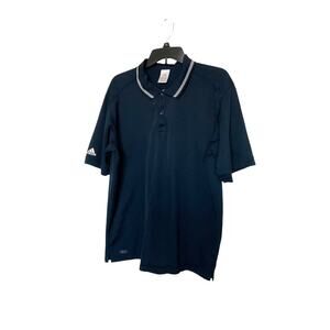 Adidas Golf Polo Shirt Navy Blue Mens L‎